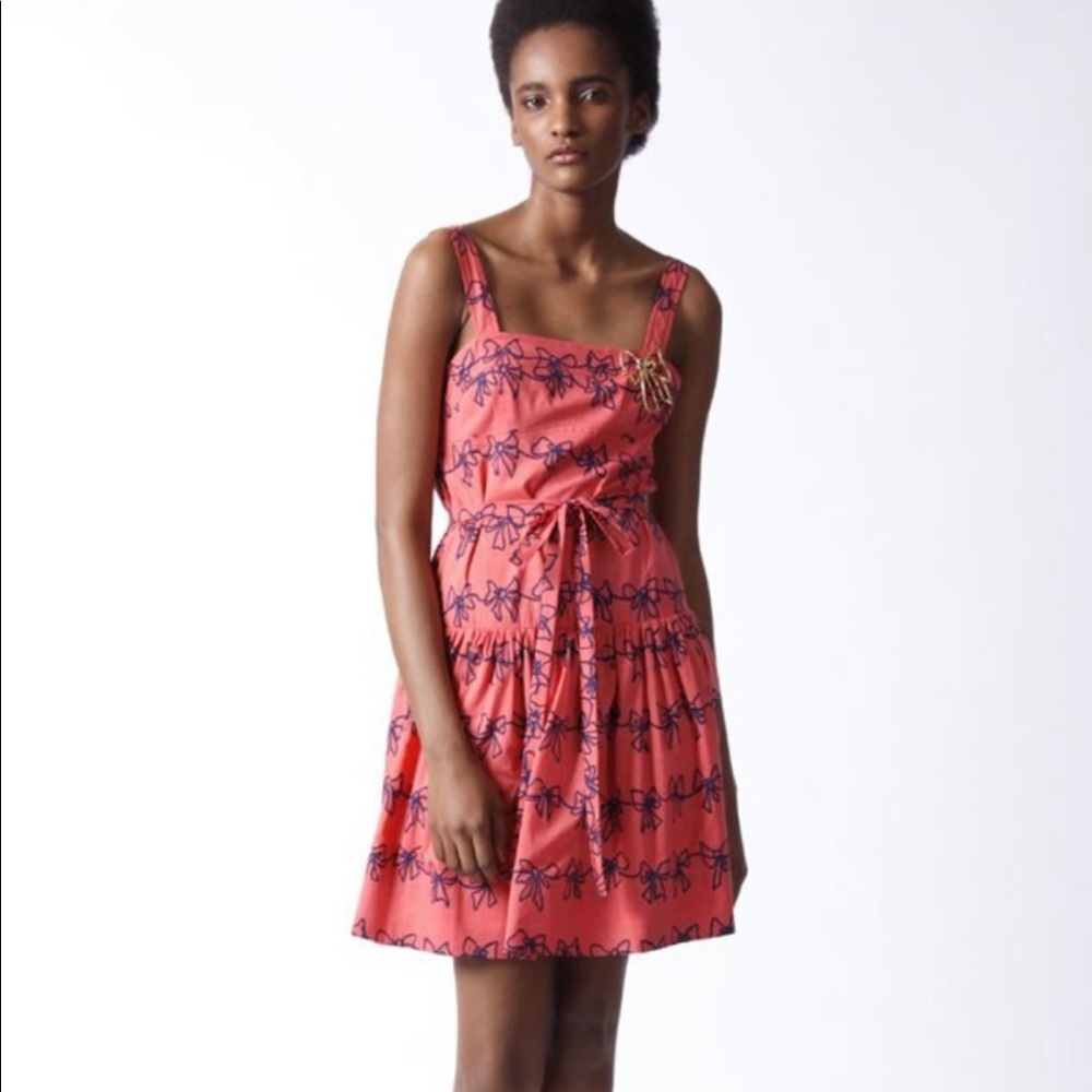 Marc by Marc Jacobs Bow Print Sun Dress